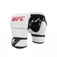Перчатки MMA для спарринга 8 унций S/M белые UFC UHK-69147 / UHK-90073-00