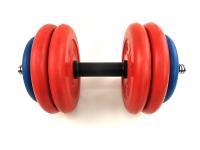 Гантель разборная MB Barbell цветная 26.5 кг