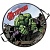 Ледянка круглая "Marvel Hulk", 52см. Т58170